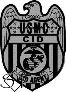 US Marine Corps CID Agent Badge Patch US Marine Corps CID Agent Badge Patch