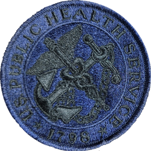 USPHS ODU Pocket Logo Patch 3" USPHS ODU Pocket Logo Patch 3"