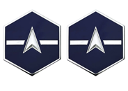 Space Force E2 Specialist 2 Rank Insignia Metal Space Force E2 Specialist 2 Rank Insignia Metal