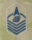 Space Force OCP E7 Master Sergeant Rank Insignia Gore-Tex-New