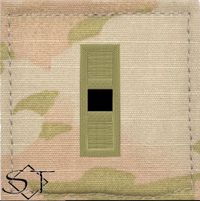 Army Rank Insignia-WO1 Warrant Officer Pre-Folded 2x2 rank without Velcro Army Rank Insignia-WO1 Warrant Officer Pre-Folded 2x2 rank without Velcro