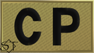 Brassard-Patch CP Courtesy Patrol OCP